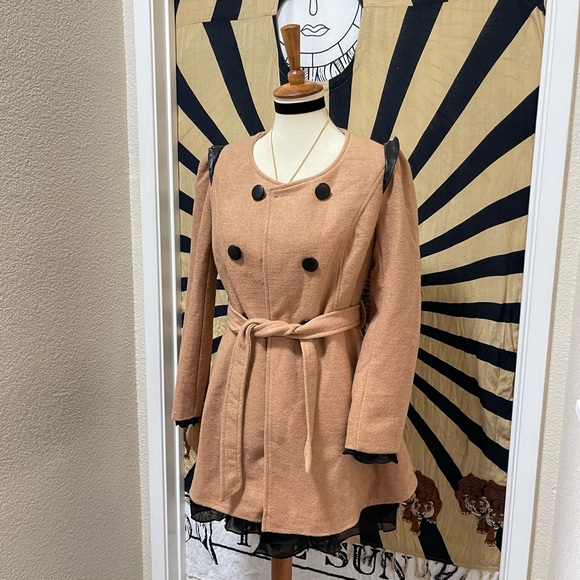 🌈 Stylish contemporary wool coat - Picture 4 of 11